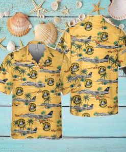 US Navy F 14A Tomcat Of VF 84 Jolly Rogers Pocket Hawaiian Shirt US Navy Beach Shirt Gift