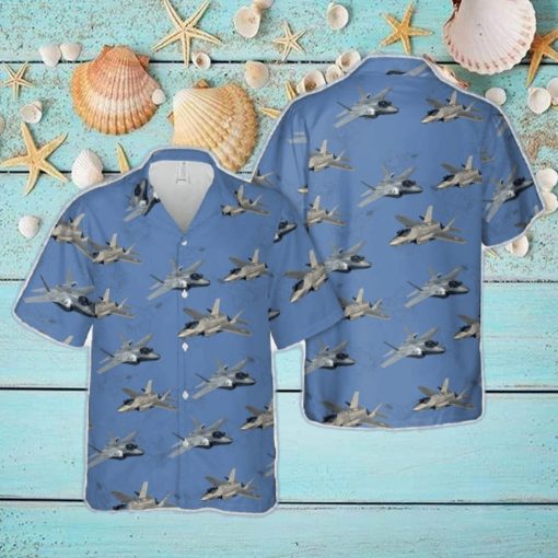 US Navy F 35 Lightning II Hawaiian Shirt Aloha Summer