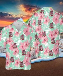 US Navy Female Chick Chief CPO Pink Hawaiian Shirt