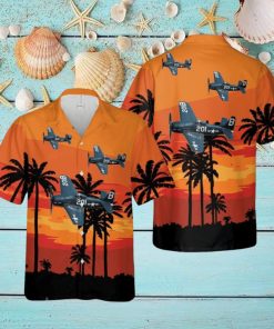 US Navy Grumman F8F Bearcat Hawaiian Shirt Beach Lover Gift