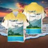 US Army Beechcraft C 12 Huron aircraft, 4th Of July 3D Hawaiian Shirt Aloha Summer Gift