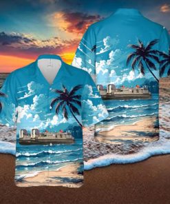 US Navy Landing Craft Air Cushion LCAC 2 Hawaiian Shirt