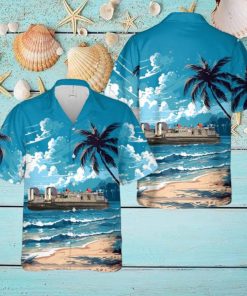 US Navy Landing Craft Air Cushion LCAC 2 Hawaiian Shirt