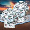 Coors Light Hawaiian Shirt Island Pattern Gift For Beach Trip