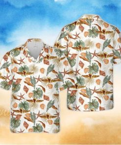 US Navy & Marine Corps Parachutist Insignia Hawaiian Shirt Print Ideas Gift Mens