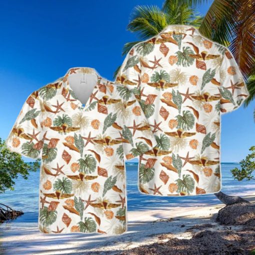 US Navy & Marine Corps Parachutist Insignia Hawaiian Shirt Print Ideas Gift Mens