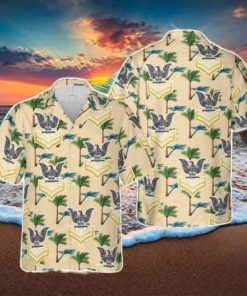 US Navy Petty officer first class E 6 Tropical 3D Hawaiian Shirt US Navy Summer Gift