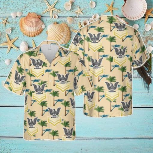 US Navy Petty officer first class E 6 Tropical 3D Hawaiian Shirt US Navy Summer Gift