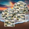 US Navy USS Curtis Wilbur (DDG 54) Arleigh Burke class guided missile destroyer Tropical 3D Hawaiian Shirt US Navy Summer Gift