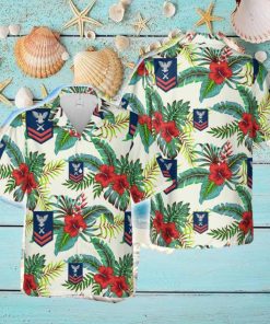 US Navy Red E_5 Gunner’s Mate GM Hawaiian Shirt