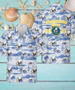 US Navy SEABEES Naval Construction Force (NCF) Hawaiian Shirt