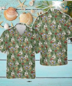 US Navy Seabees We Build We Fight Tropical 3D Hawaiian Shirt US Navy Summer Gift