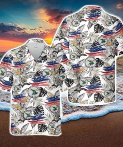 US Navy Seal Delivery Vehicle Team Two (SDVT 2) Tropical 3D Hawaiian Shirt US Navy Summer Gift