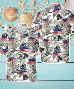 US Navy Seal Delivery Vehicle Team Two (SDVT 2) Tropical 3D Hawaiian Shirt US Navy Summer Gift