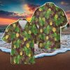 Busch Light Hawaiian Shirt Bird And Tropical Flower Pattern