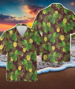 US Navy Security Badge Tropical 3D Hawaiian Shirt US Navy Summer Gift