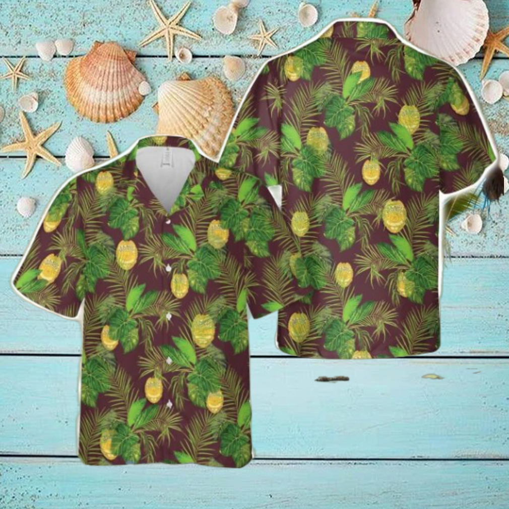 US Navy Security Badge Tropical 3D Hawaiian Shirt US Navy Summer Gift US Navy Security Badge Tropical 3D Hawaiian Shirt US Navy Summer Gift