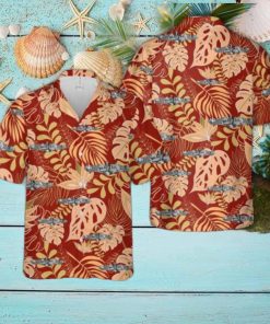 US Navy Submarine Warfare Insignia Hawaiian Shirt US Navy Beach Shirt Gift