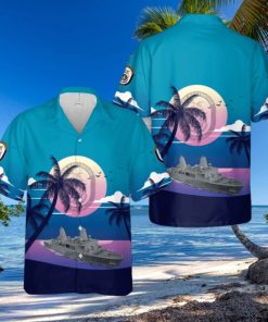 US Navy USS Arlington (LPD 24) Hawaiian Shirt