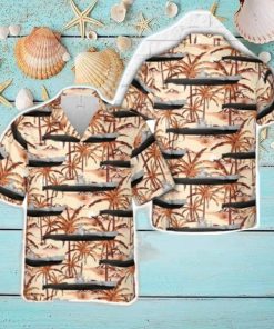 US Navy USS Balao (SSAGSS 285) Tropical 3D Hawaiian Shirt US Navy Summer Gift