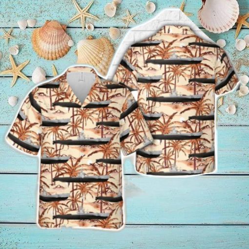 US Navy USS Balao (SSAGSS 285) Tropical 3D Hawaiian Shirt US Navy Summer Gift