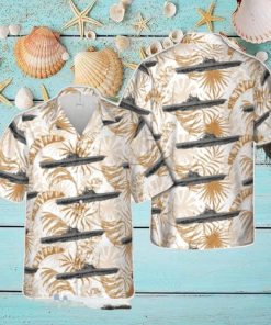 US Navy USS Enterprise (CV 6) Tropical 3D Hawaiian Shirt US Navy Summer Gift