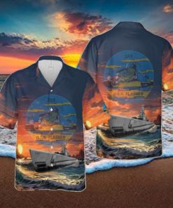 US Navy USS Flasher Gato Class Submarine In Hawaiian Shirt Special Gift For Men And Women