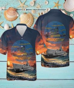 US Navy USS Flasher Gato Class Submarine In Hawaiian Shirt Special Gift For Men And Women