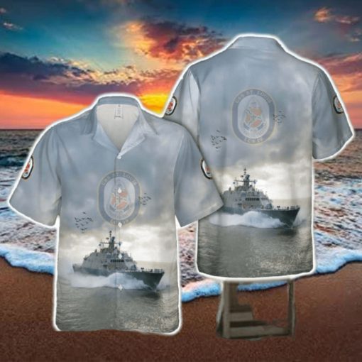 US Navy USS St. Louis (LCS9) Freedom class littoral combat ship Hawaiian Shirt