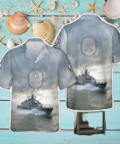 US Navy USS St. Louis (LCS9) Freedom class littoral combat ship Hawaiian Shirt