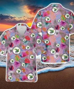 US Navy Underwater Demolition Team 22 (UDT 22) Tropical 3D Hawaiian Shirt US Navy Summer Gift