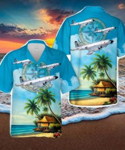 US Navy VP 26 Tridents P 3C 3D Hawaiian Shirt Happy Summer Gift