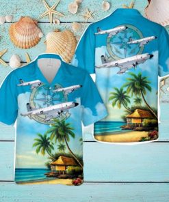 US Navy VP 26 Tridents P 3C 3D Hawaiian Shirt Happy Summer Gift