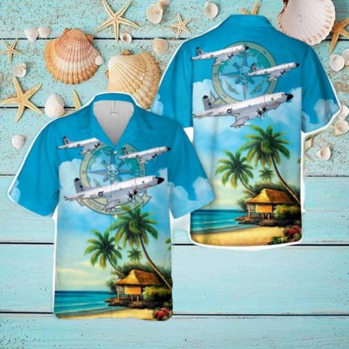 US Navy VP 26 Tridents P 3C 3D Hawaiian Shirt Happy Summer Gift