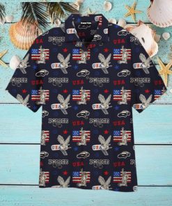 US Police Flag Aloha Hawaiian Shirts For Men For Women