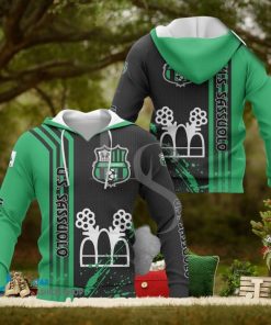 US Sassuolo Calcio Black Green Pullover Hoodie