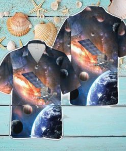 US Space Force Advanced Extremely High Frequency (AEHF) Hawaiian Shirt Beach Shirt For Men Women
