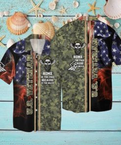 US VETERAN Aloha Hawaiian Shirts For Men For Women