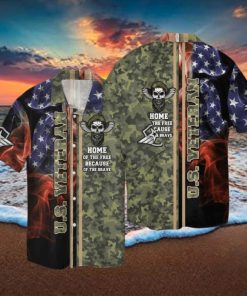 US VETERAN Aloha Hawaiian Shirts For Men For Women