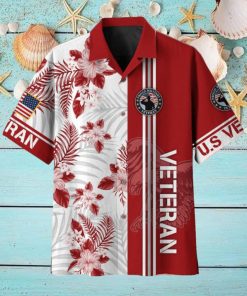 US Veteran Memory Flag Ocean US Veteran Hawaiian Shirt For Men Veteran