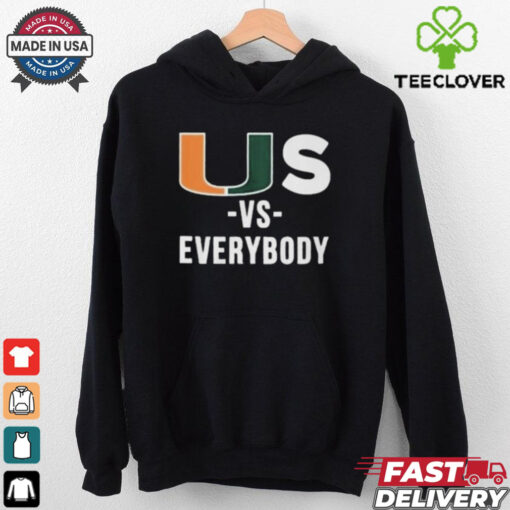 US Vs Everybody T Shirt Black