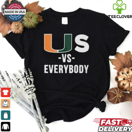 US Vs Everybody T Shirt Black