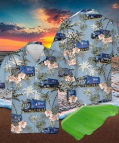 US Waste Collector Garbage Trucks 2 Hawaiian Shirt