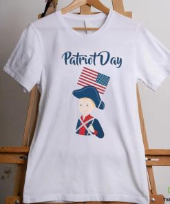 US flag held high for those who died Patriot Day September 11 T Shirt