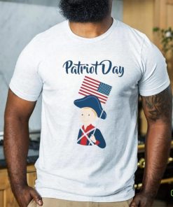 US flag held high for those who died Patriot Day September 11 T Shirt