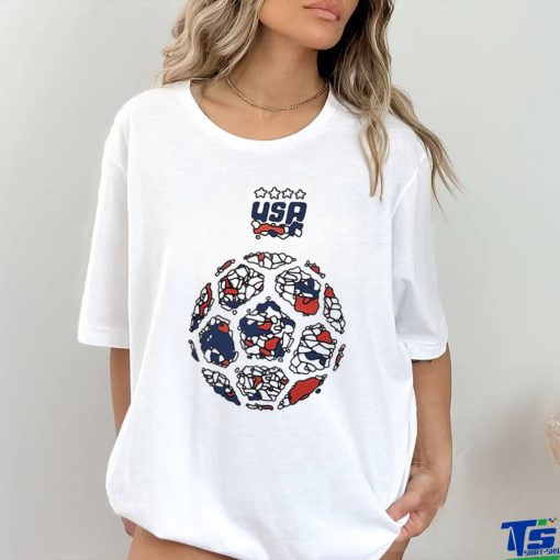 USA 21 USWNT our time soccer art shirt