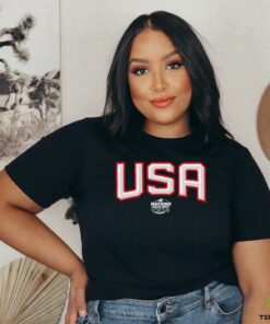 USA 4 Nations Face Off logo shirt