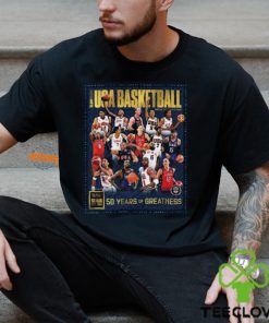 USA Basketball Is Celebrating 50 Years Of Greatness 2024 Paris Olympics SLAM Presents Gold The Metal Editions Classic T Shirt