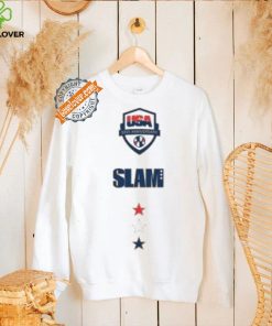 USA Basketball Shirt V2 Slam USA Basketball 50 Years Shirt