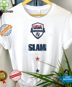 USA Basketball Shirt V2 Slam USA Basketball 50 Years Shirt